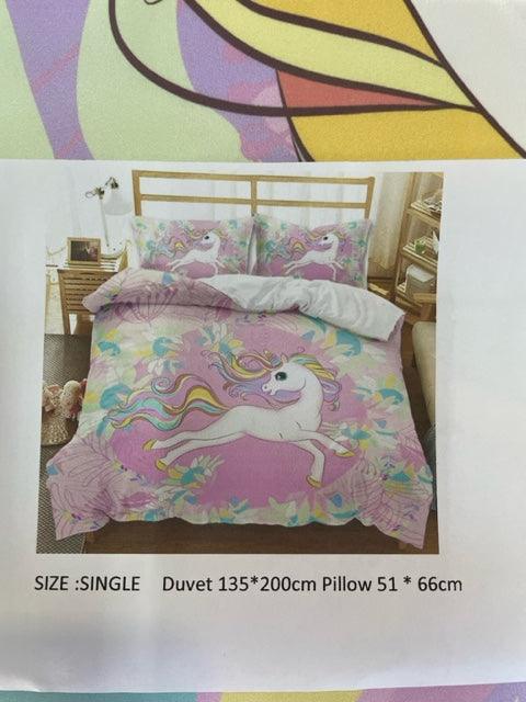 Unicorn Duvet and Pillow Set
